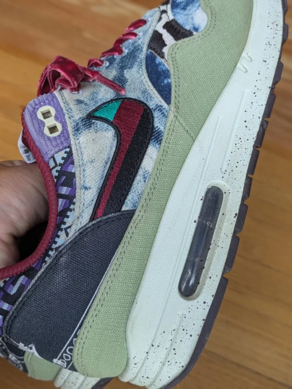 Nike Air Max 1 SP x Concepts 'Mellow' sneakers (men's 9)